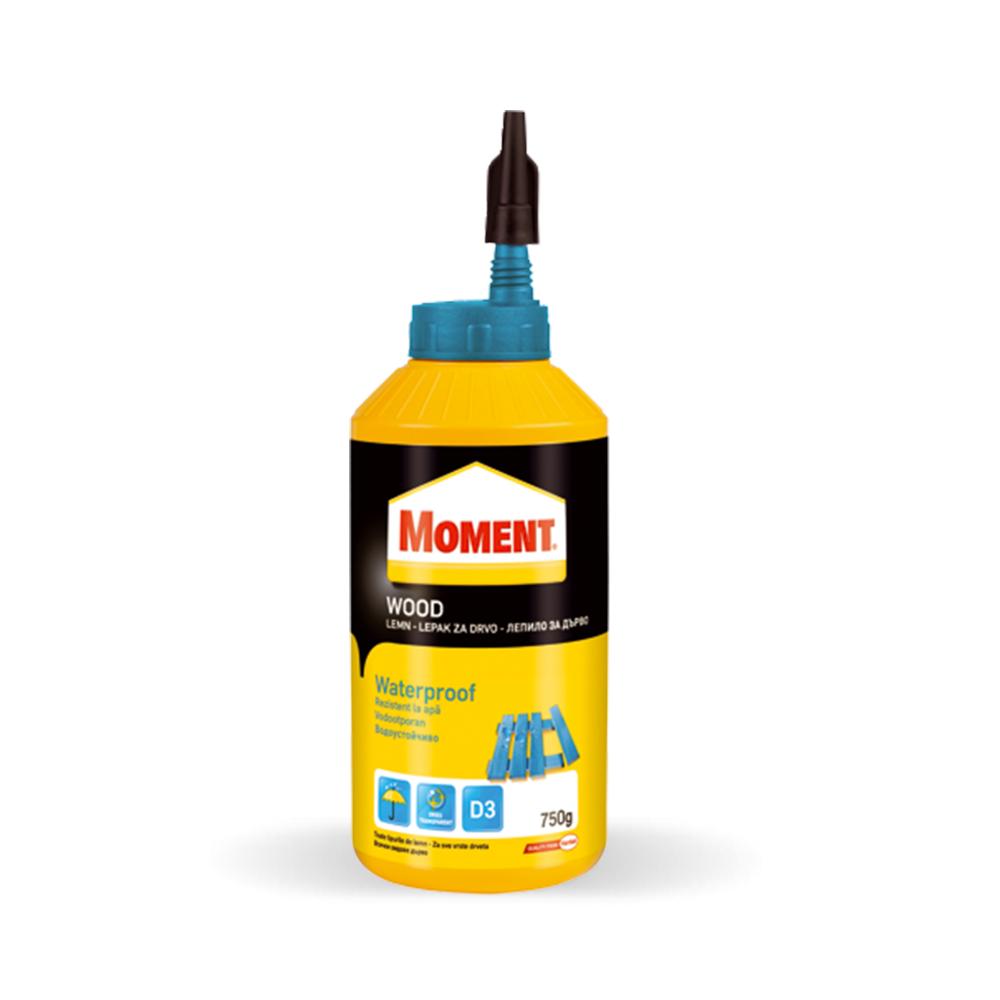 Oferte la Adeziv pentru lemn, interior / exterior, Moment Wood WaterProof, alb, 750 g