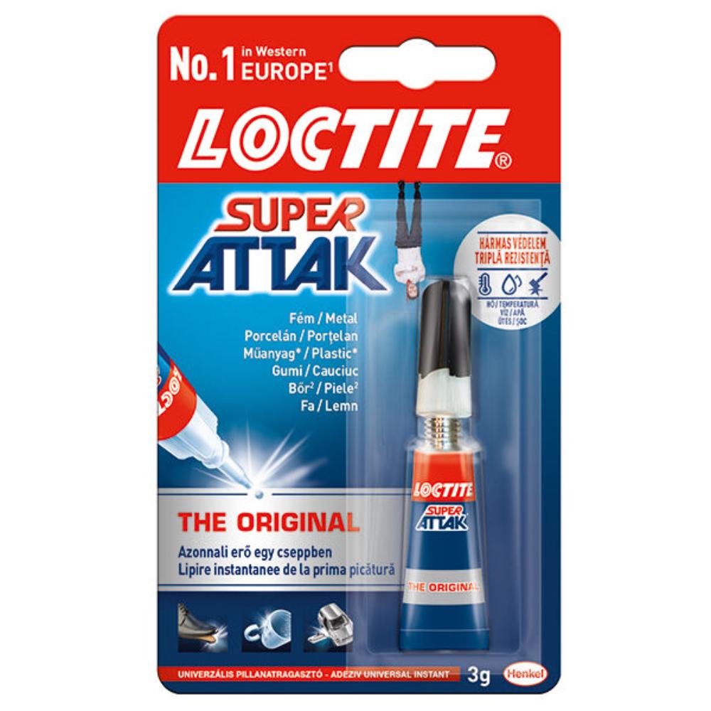 Oferte la Adeziv universal, Loctite Super Attack, transparent, 3 g   