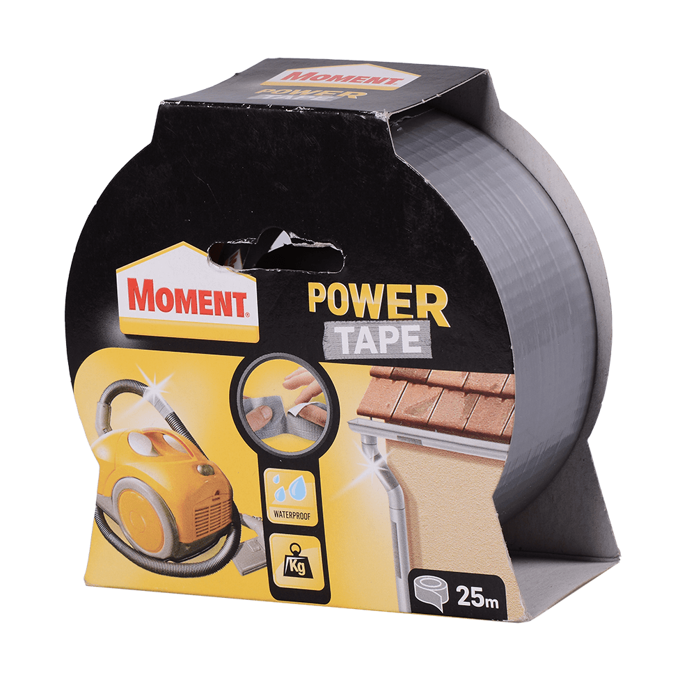 Oferte la Banda adeziva pentru reparatii, Moment Power Tape, argintiu, 48 mm x 25 m