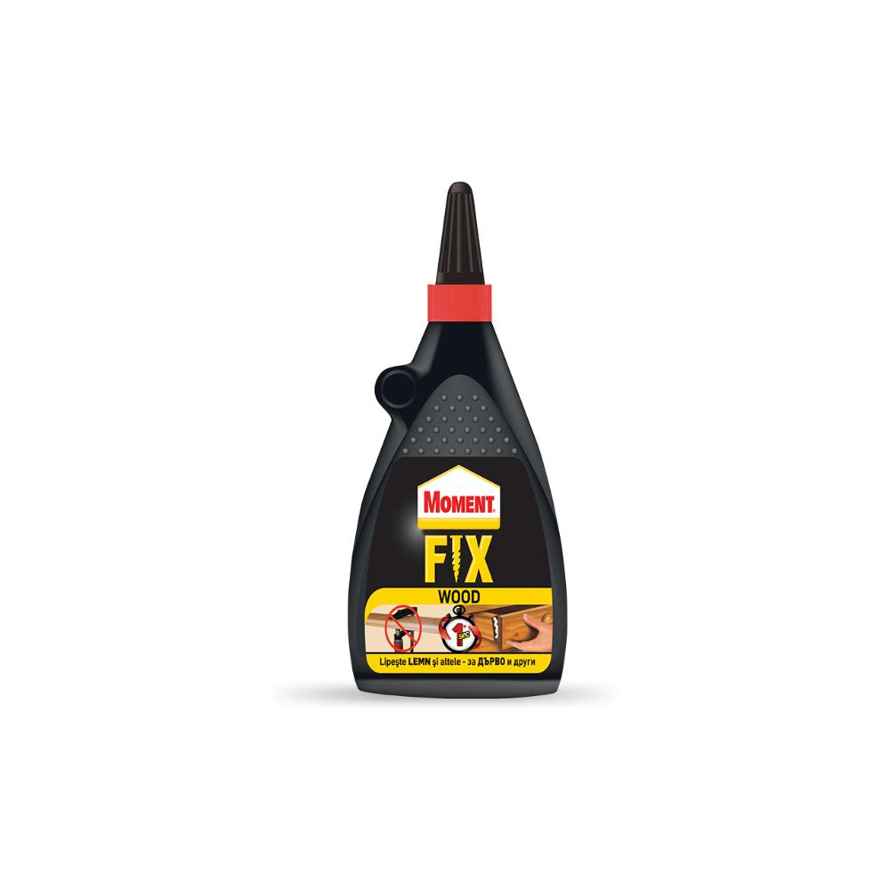 Oferte la Adeziv pentru lemn, interior/exterior, Moment Fix Wood, transparent, 100 gr
