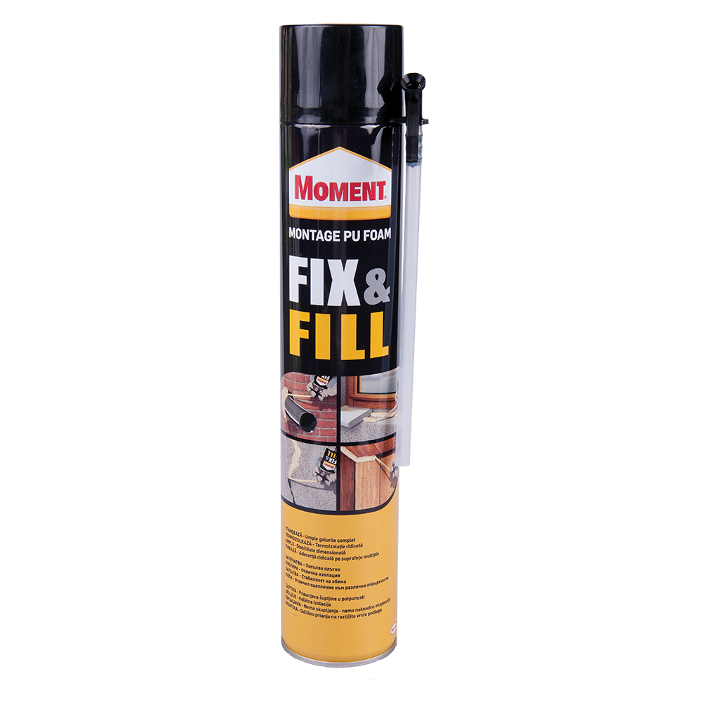 Oferte la Spuma poliuretanica pentru montaj, cu aplicare manuala, Moment Fix & Fill, 650 ml