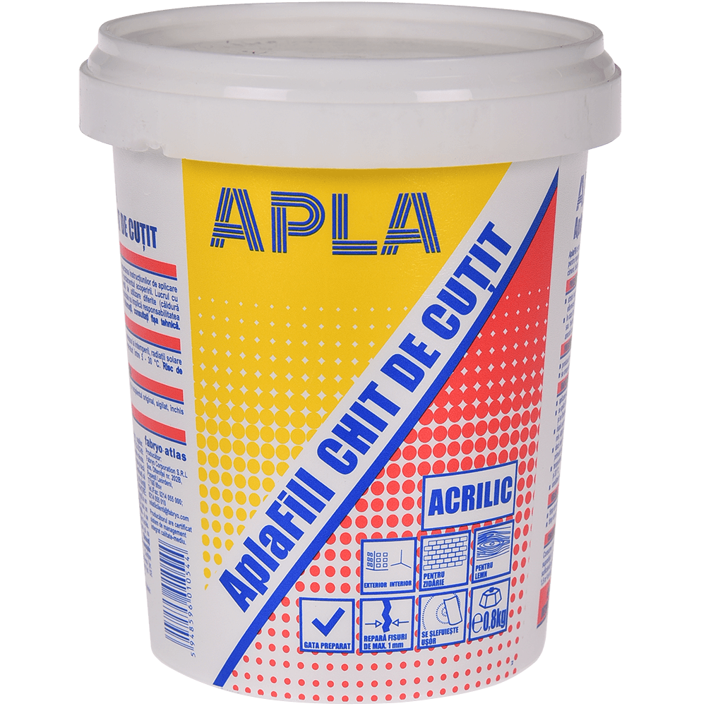 Oferte la Chit de cutit, interior /exterior, AplaFill, 0.8 Kg