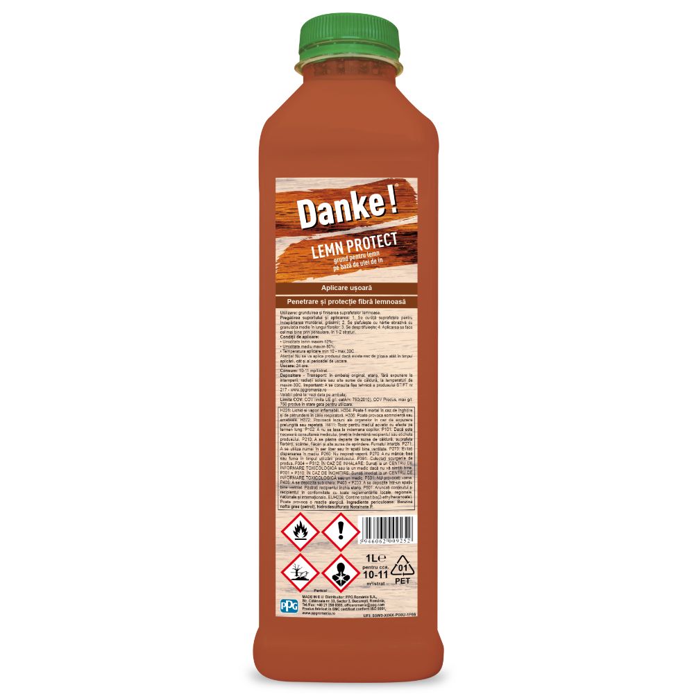 Oferte la Ulei de in Danke, lemn protect, incolor, 1l