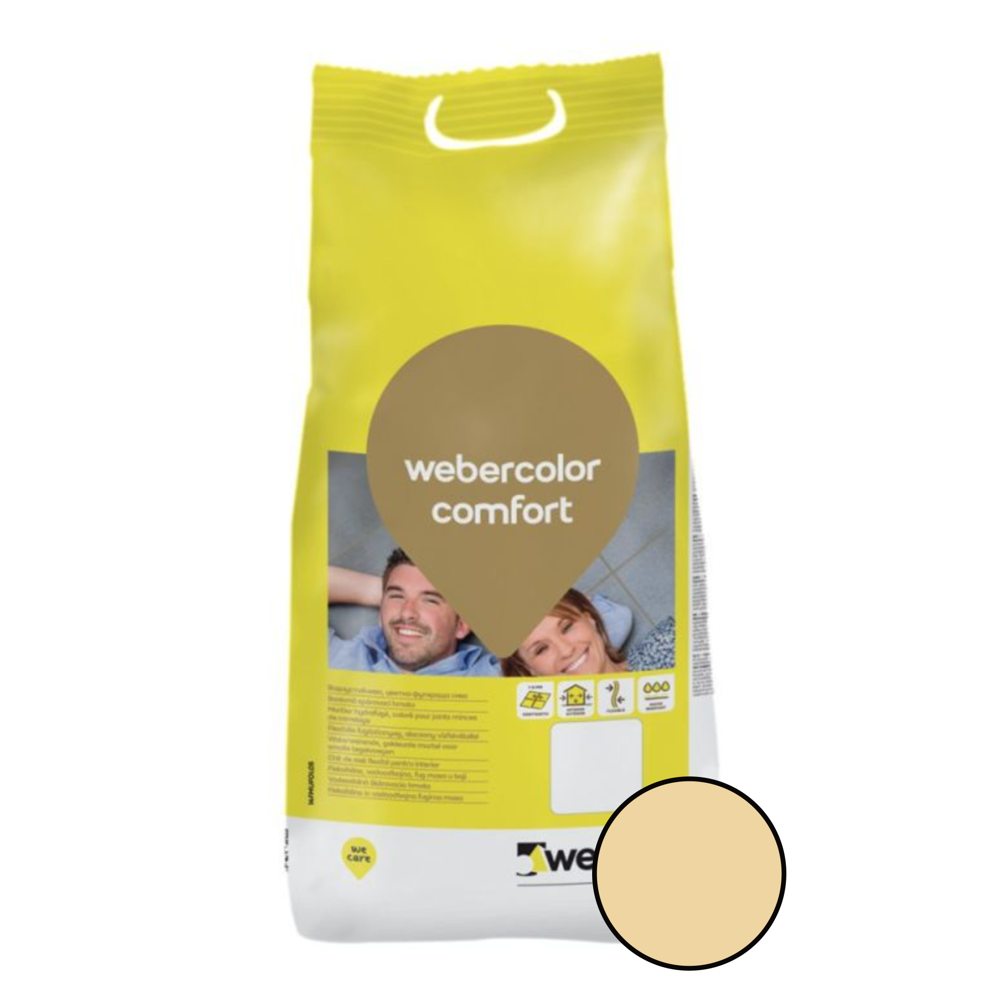 Oferte la Chit de rosturi Weber Color Comfort interior/exterior Morel 2Kg