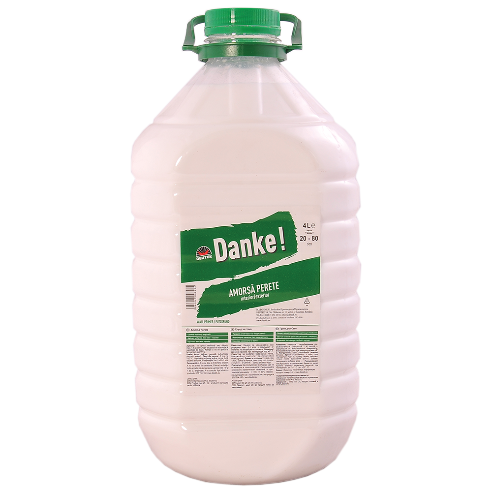 Oferte la Amorsa perete Danke, interior/exterior, 4 l 