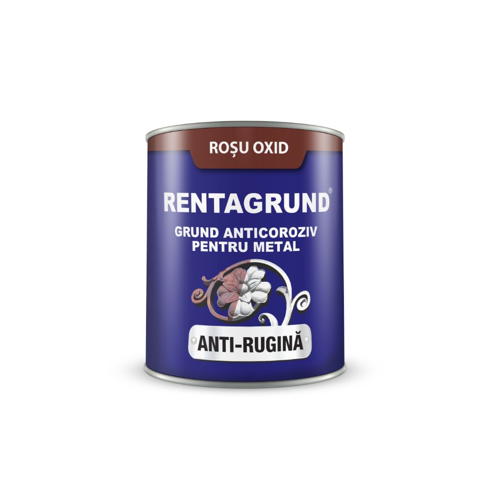 Oferte la Grund pentru metal Policolor Rentagrund G 5008, interior / exterior, rosu oxid, 4 L