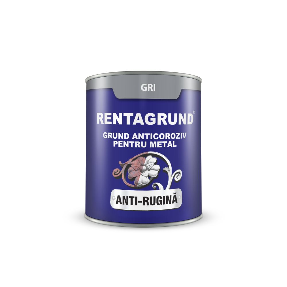 Oferte la Grund pentru metal Policolor Rentagrund G 5008, interior / exterior, gri, 0,75 L