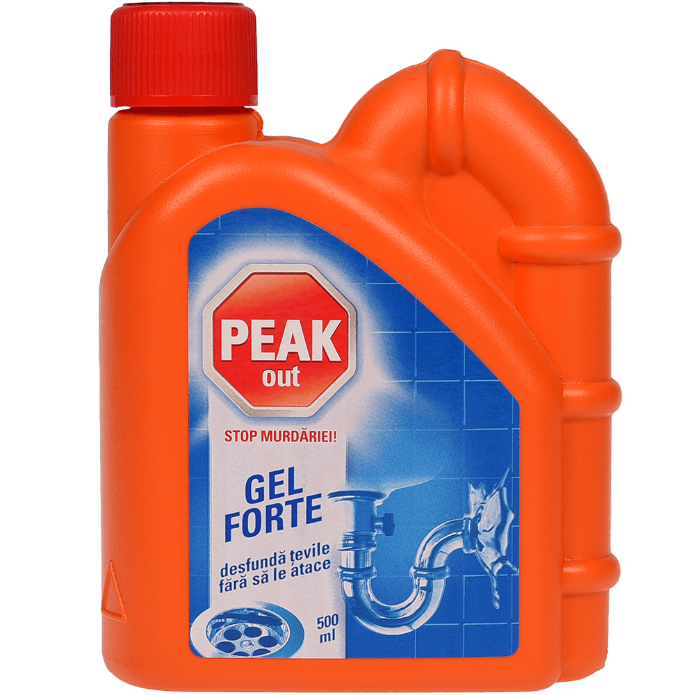 Oferte la Solutie pentru desfundarea tevilor Peak Out Gel Forte 500 ml