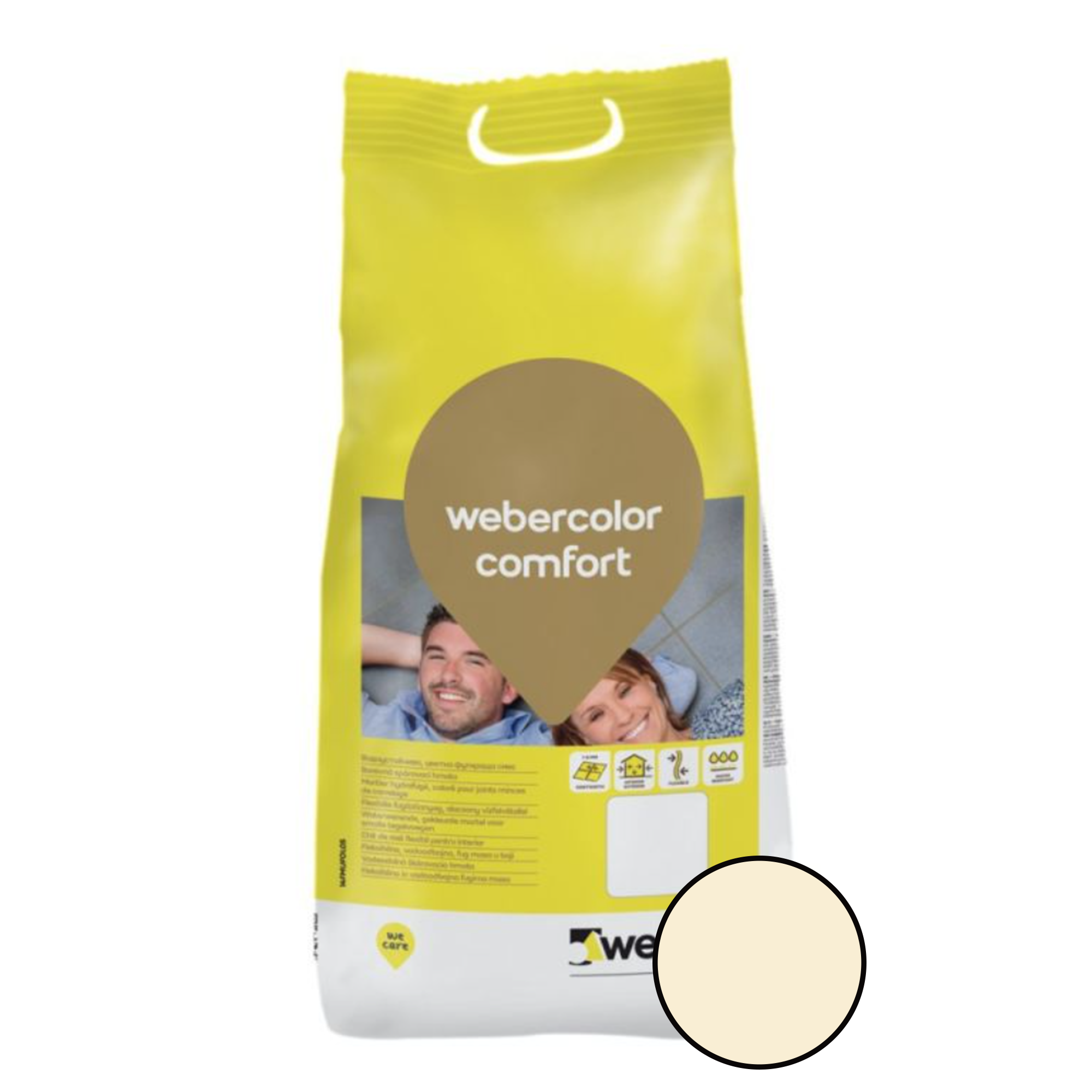 Oferte la Chit de rosturi Weber Color Comfort interior/exterior Beige 2Kg