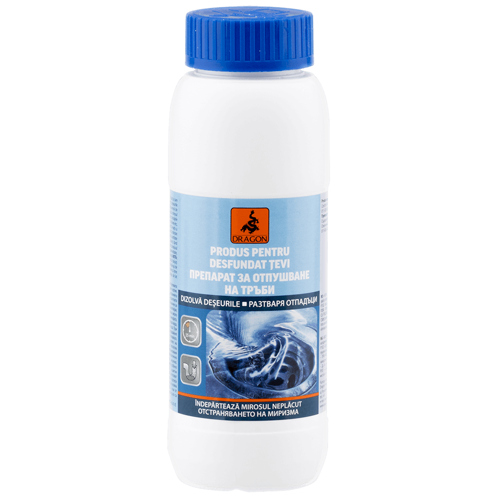 Oferte la Granule pentru desfundarea tevilor Dragon, fara miros, 250 g