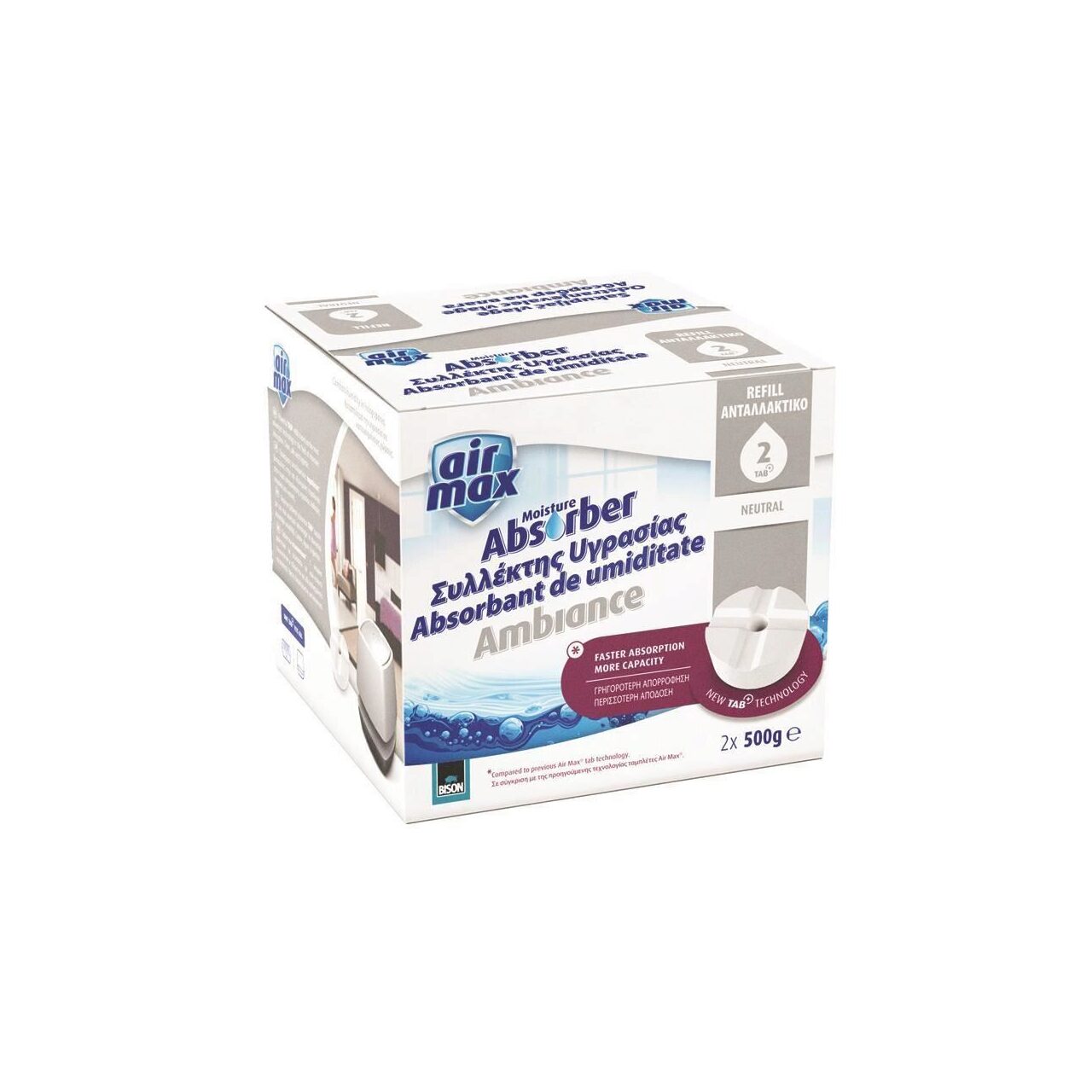 Oferte la Rezerva pentru absorbant de umiditate BISON Air Max Ambiance, 2 x 500 g