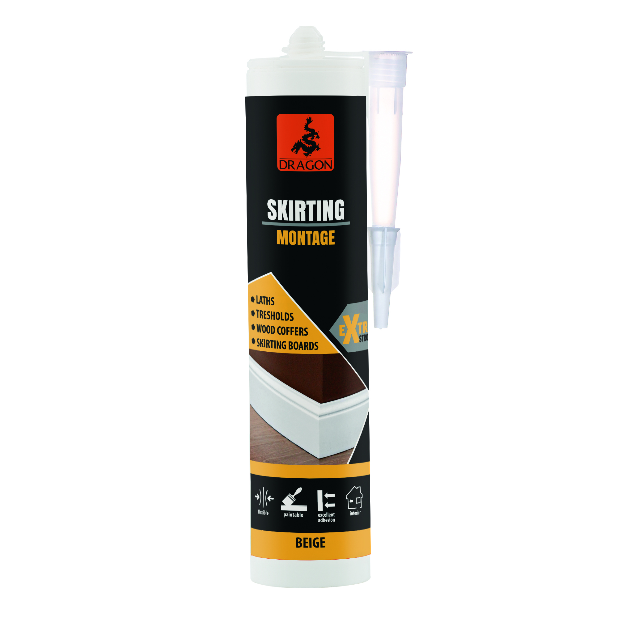 Oferte la Adeziv montaj plinte Dragon, 280 ml 