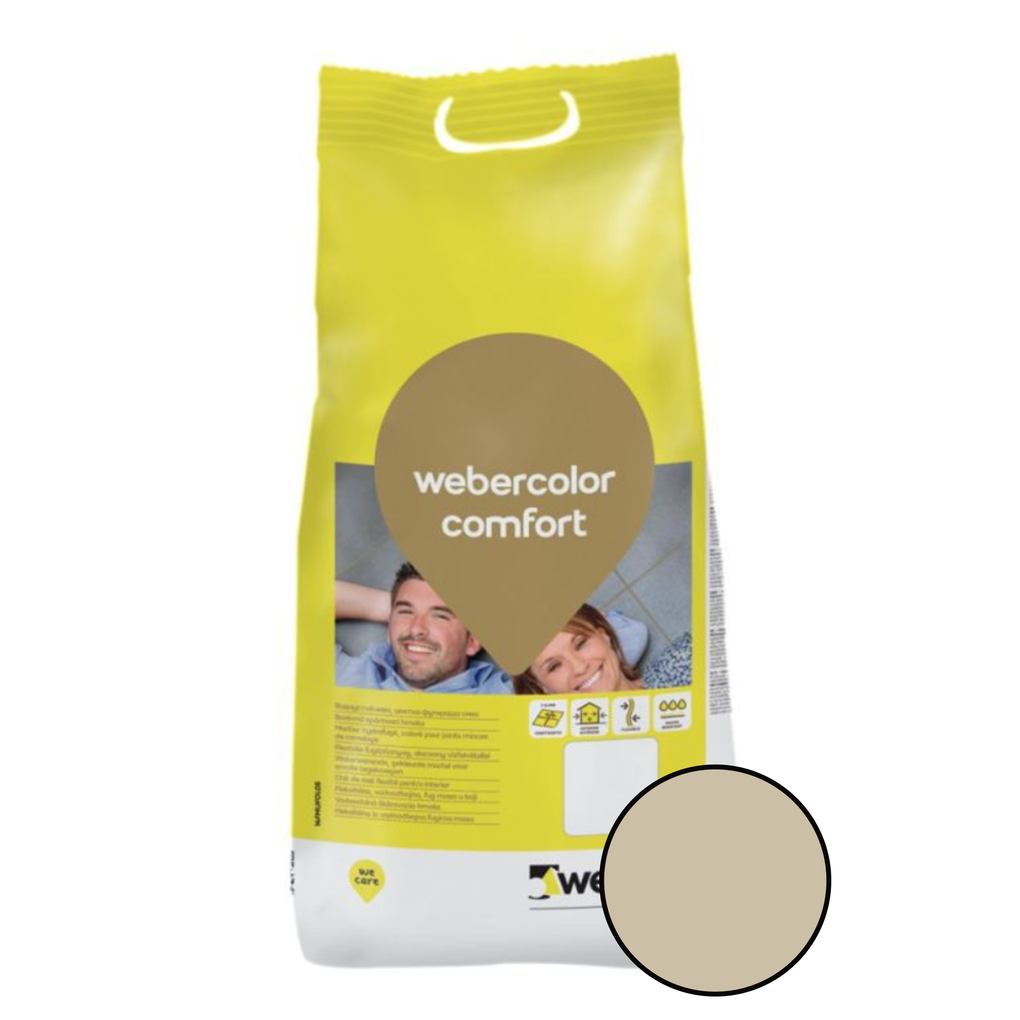 Oferte la Chit de rosturi Weber Color Comfort interior/exterior Dakar 2Kg