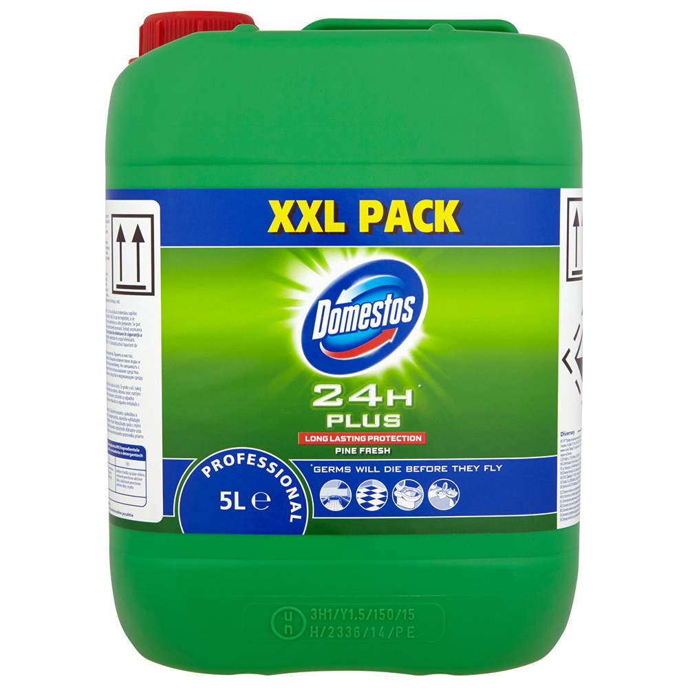 Oferte la  Detergent dezinfectant Domestos Professional Pine Fresh, XXL Pack, 5l