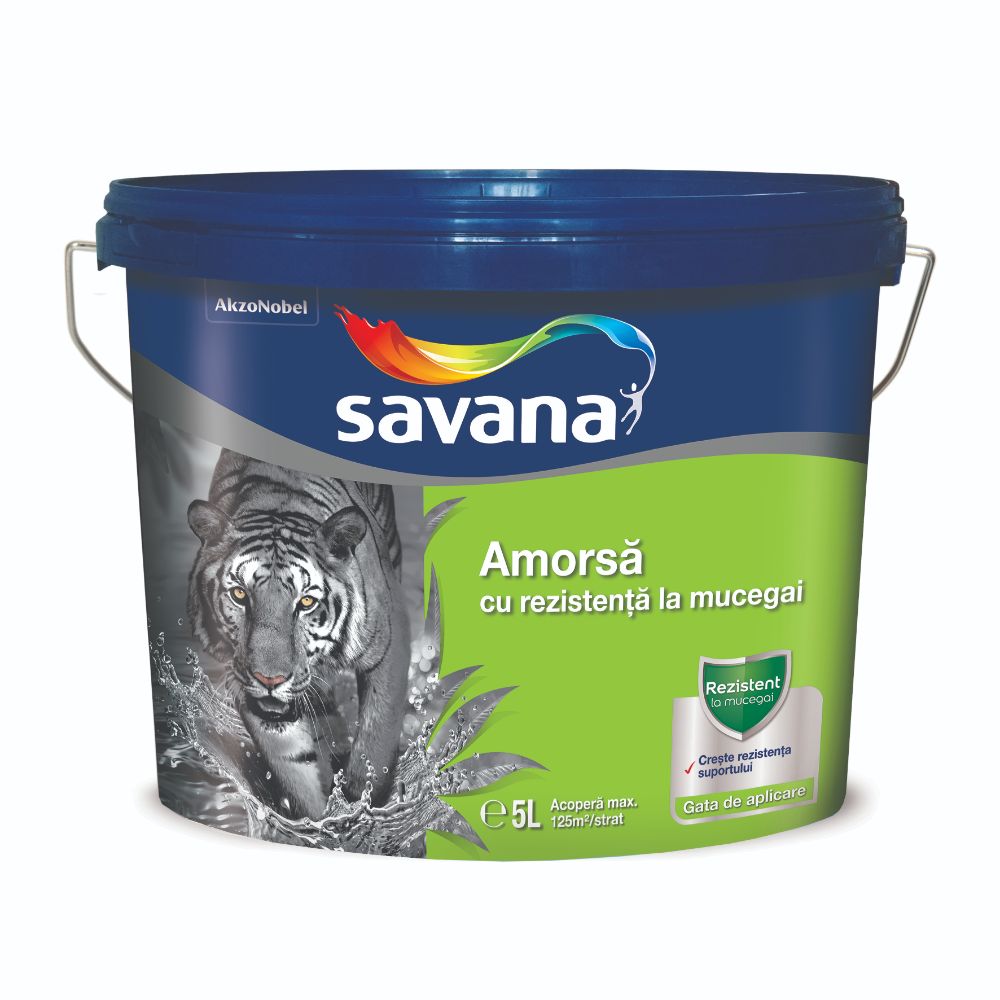 Oferte la Amorsa cu rezistenta la mucegai Savana, interior/exterior, 5 l 