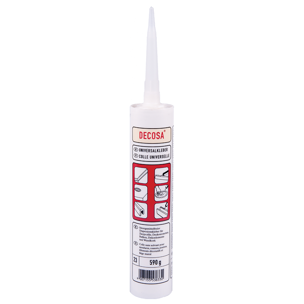 Oferte la Adeziv universal pentru decoratiuni din polistiren/poliuretan Decosa, 310 ml 