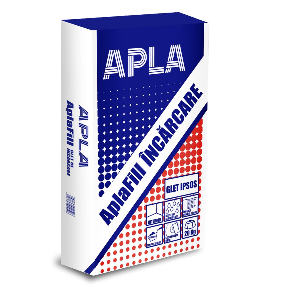 Oferte la Glet de incarcare Apla Fill, pe baza de ipsos, interior, 20 kg