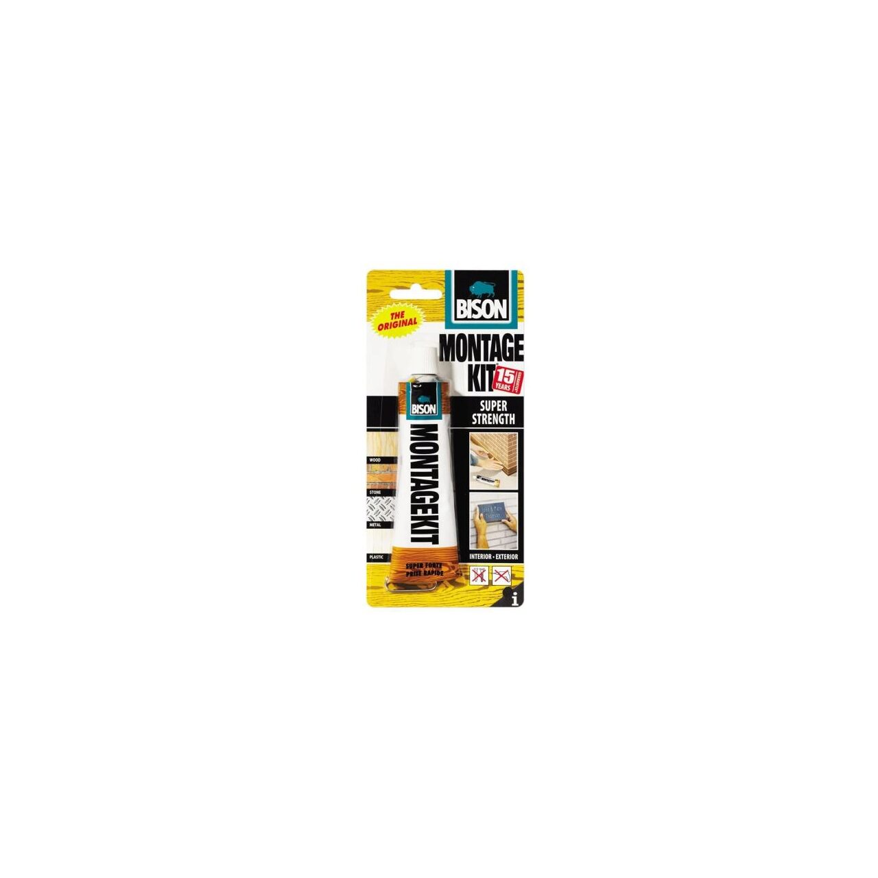 Oferte la Adeziv pentru construcții BISON Montage Kit Super Strength, 125g, blister