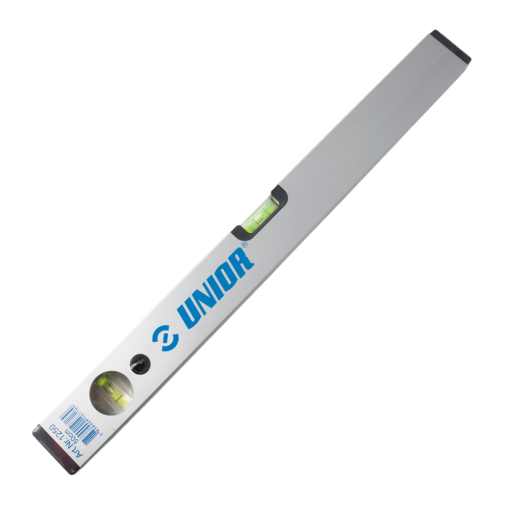 Oferte la  Nivela cu bula Unior 1250, cu 2 indicatori, din aluminiu, 500 mm