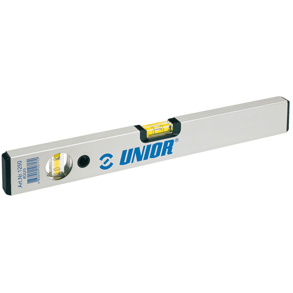 Oferte la  Nivela cu bula Unior 1250, cu 2 indicatori, din aluminiu, 2000 mm