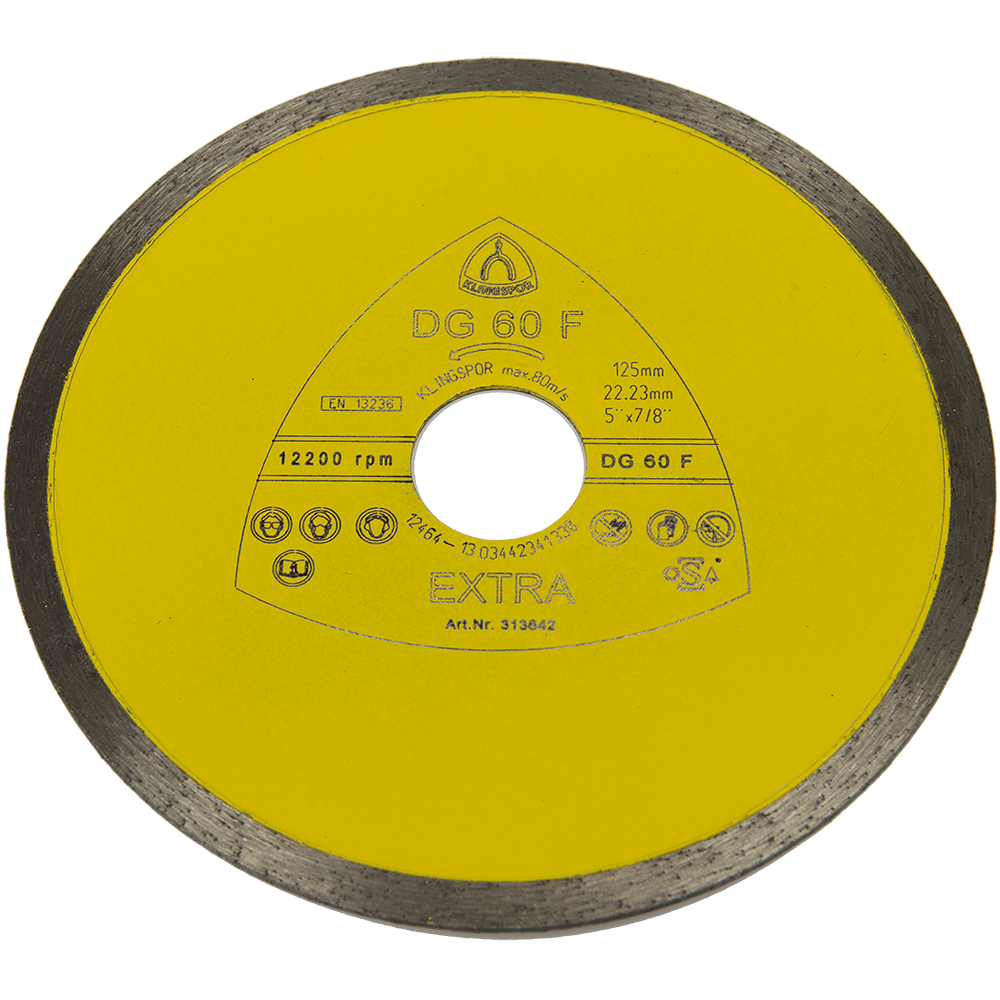 Oferte la Disc diamantat pentru gresie Klingspor 125 X 22.3 mm