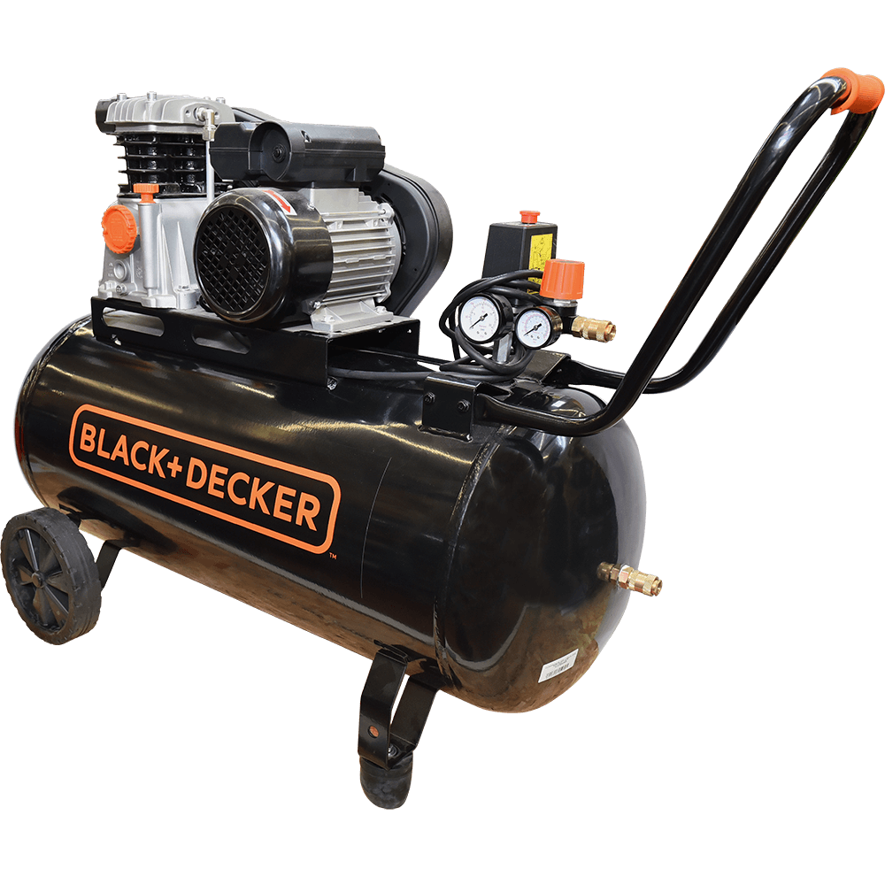 Oferte la Compresor aer cu ulei Black&Decker BD 220/100-2M, 1500 W, 1375 RPM, 10 bar, 100 L