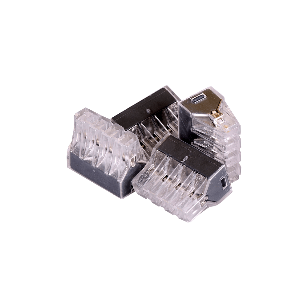 Oferte la Clema de montaj cu pasta IEK, 2.5 mmp, gri transparent, 4 conexiuni, 4 bucati