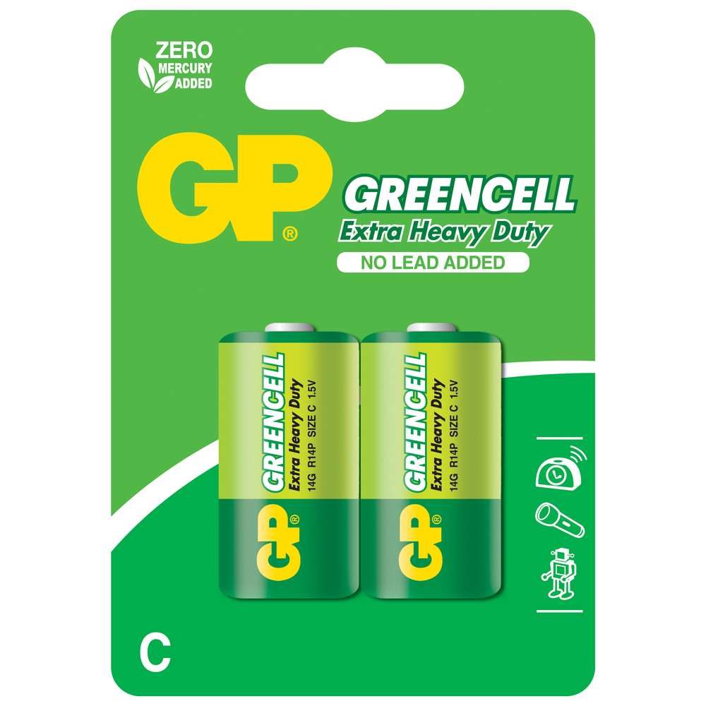 Oferte la Baterii zinc GP, C/R14, blister 2 bucati