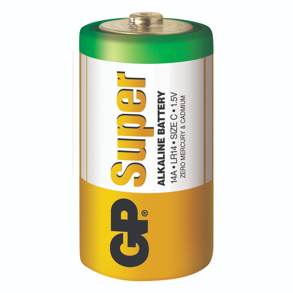 Oferte la Baterii alcaline GP, C/R14, blister 2 bucati