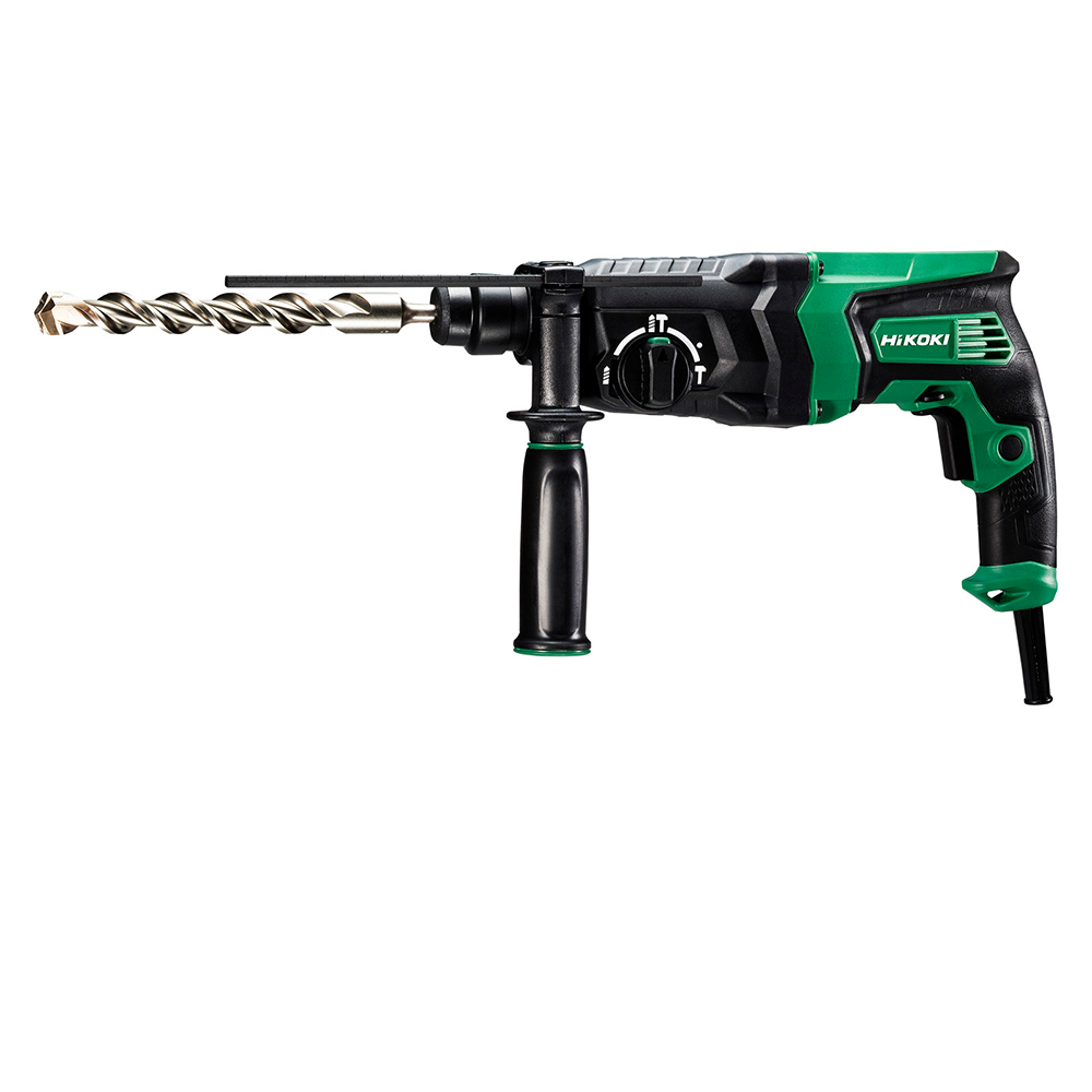 Oferte la Ciocan rotopercutor Hikoki DH 26PC, SDS PLus, 3 functii, 830 W, maner Soft grip