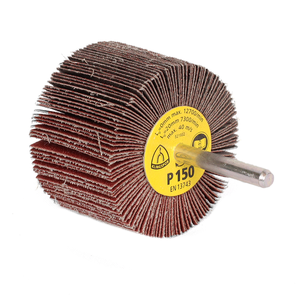 Oferte la Perie abraziva cu tija Klingspor, pentru otel inoxidabil/metal/lemn/plastic, 60 X 40 mm