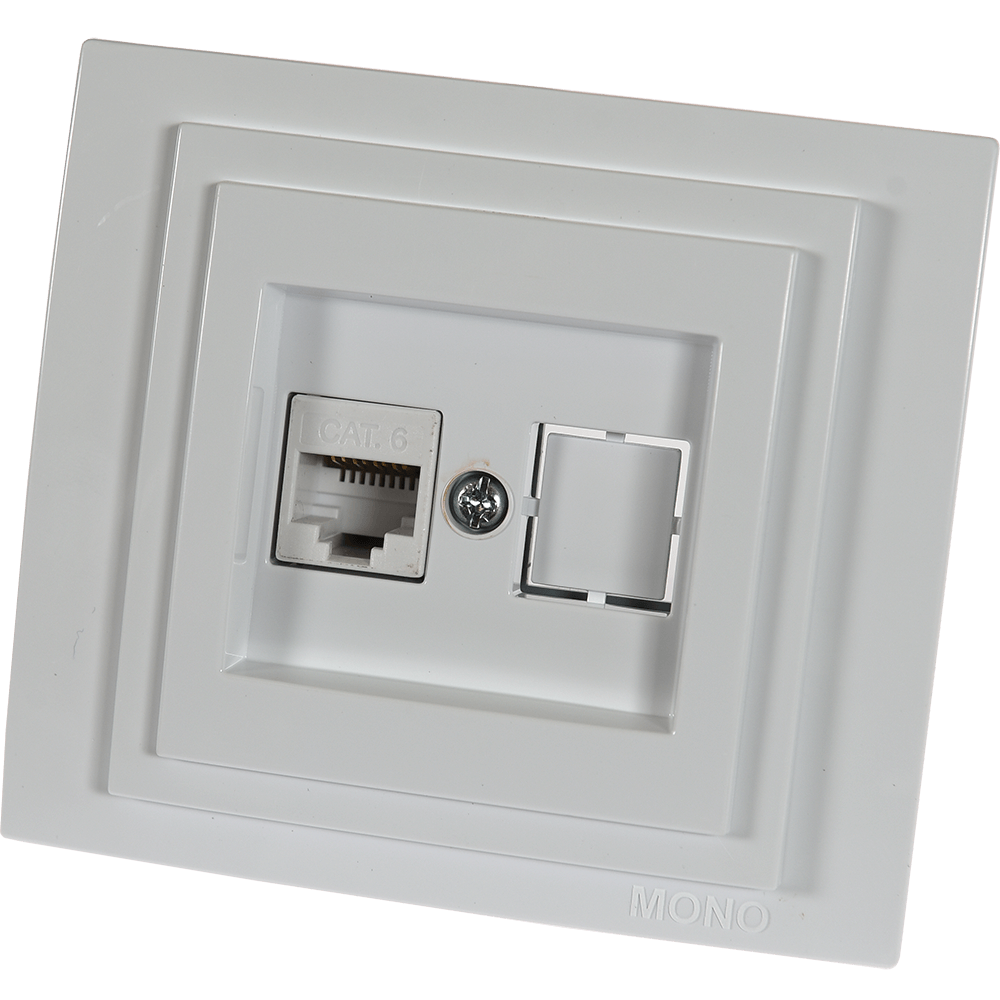 Oferte la Priza de dateRJ45 Mono Electric, categroia 6, alba