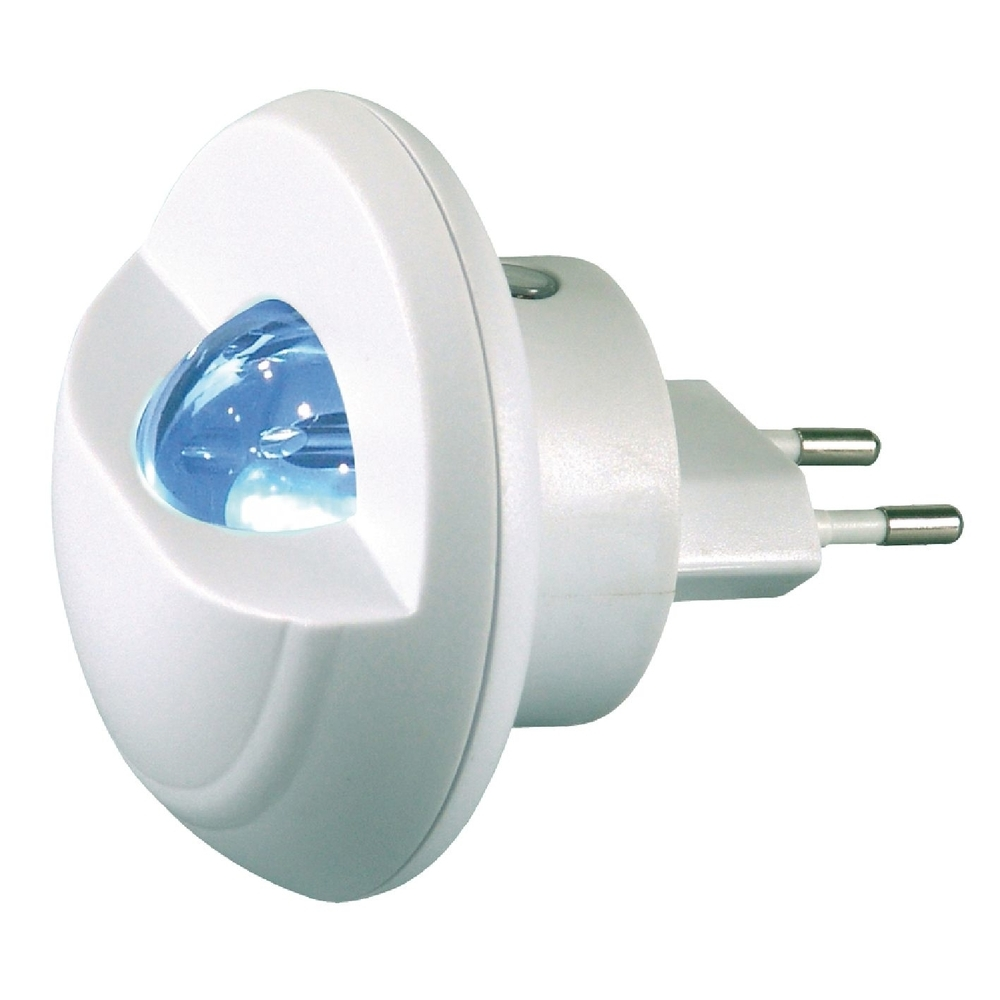 Oferte la Lampa de veghe cu senzor lumina Ranex, din plastic alb, 230 V