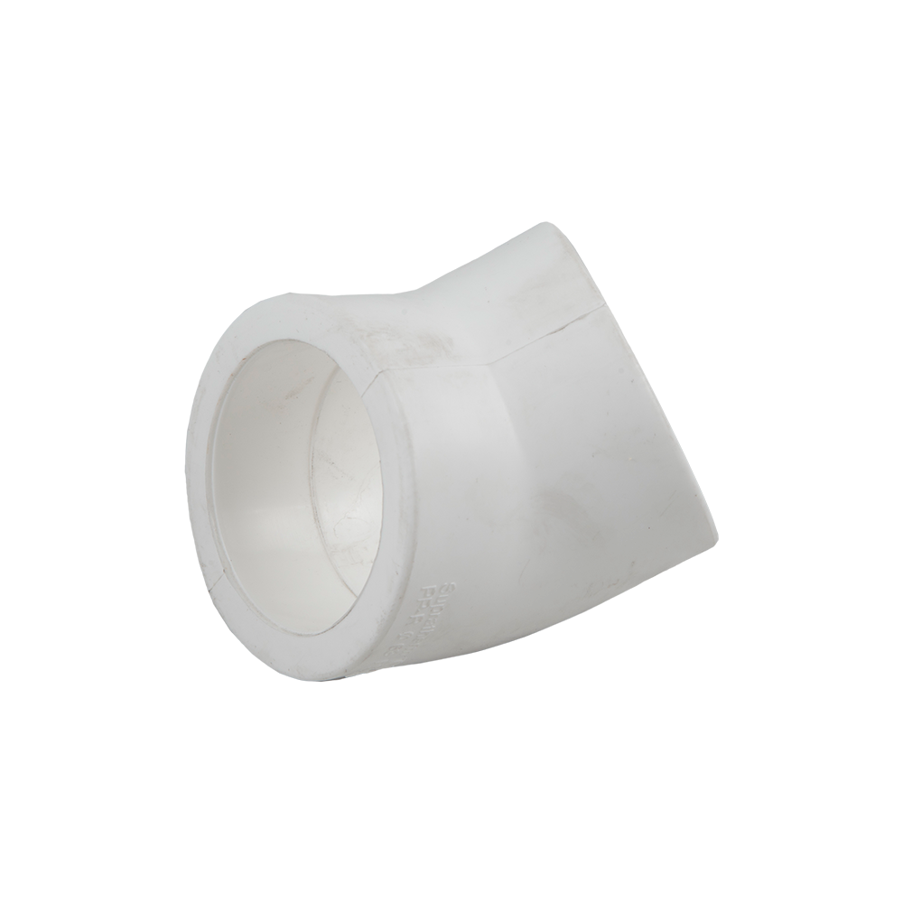 Oferte la Cot PPR 45° Supratherm, filet interior, 63 mm, alb