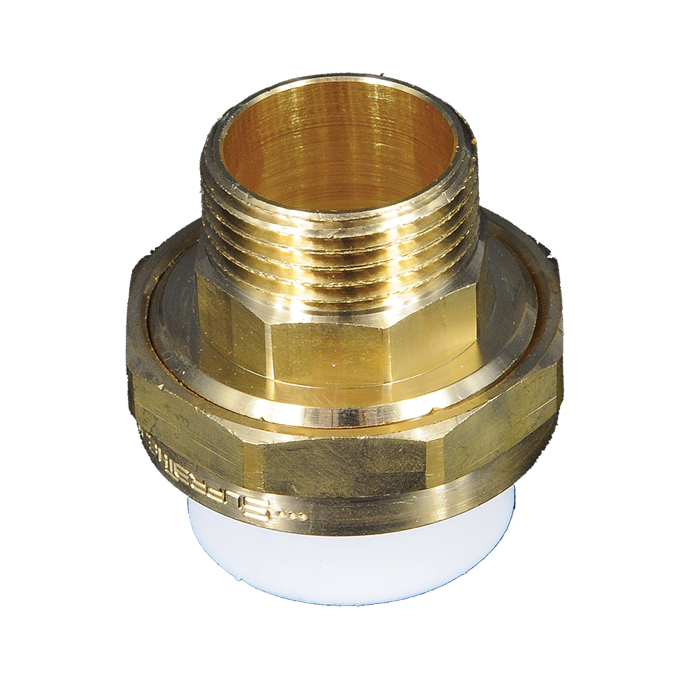 Oferte la Racord olandez alama Supratherm, filet exterior, PPR, alb, 32 mm x 1 inch