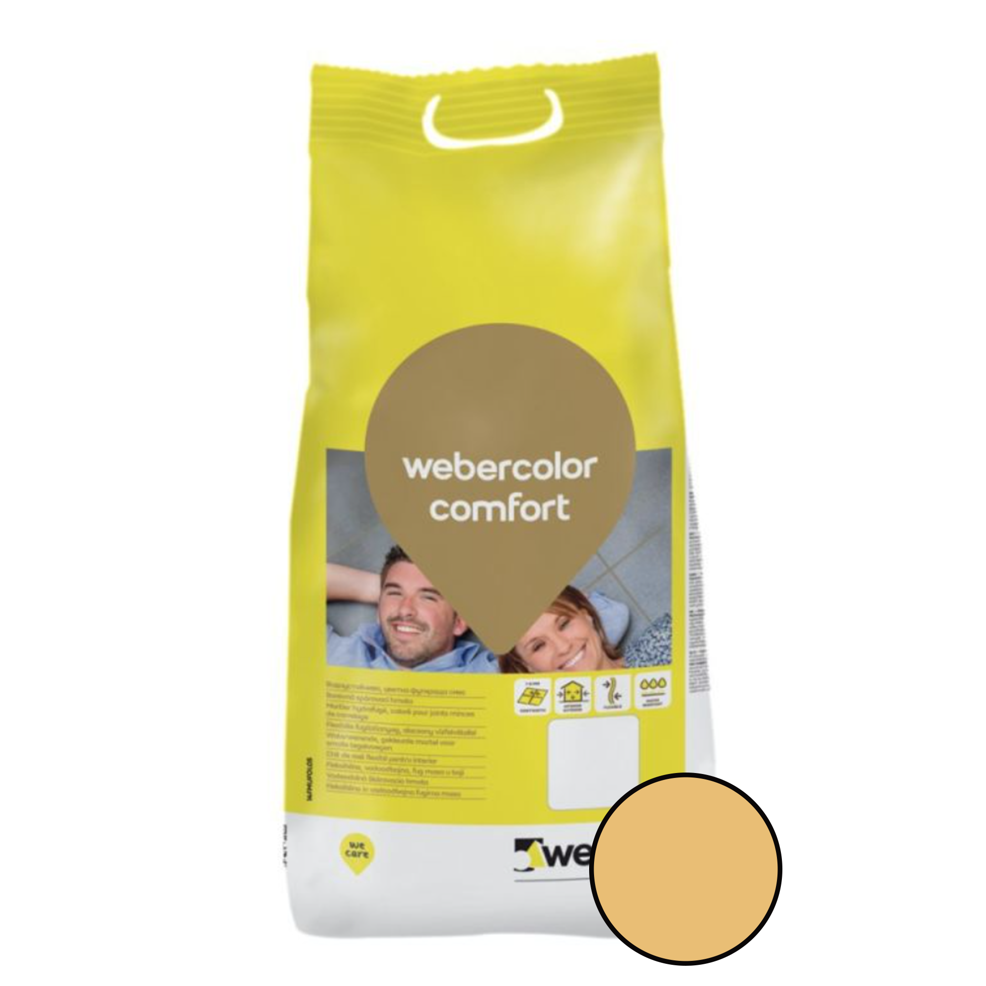 Oferte la Chit de rosturi Weber Color Comfort interior/exterior Almond 2Kg
