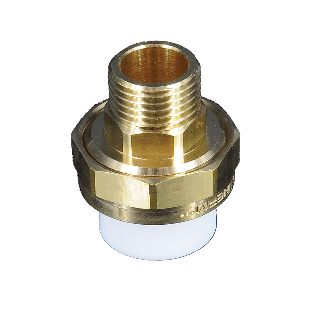 Oferte la Racord olandez alama Supratherm, filet exterior, PPR, alb, 20 mm x 1/2 inch
