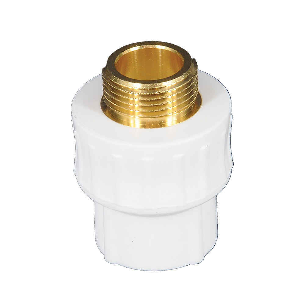 Oferte la Mufa PPR 25 mm Supratherm, 3/4, filet exterior, alb