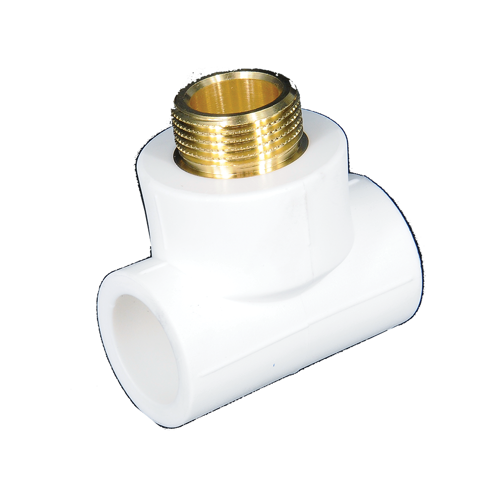 Oferte la Teu PPR 25 mm Supratherm, 3/4, filet exterior, alb