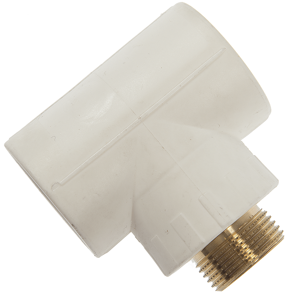Oferte la Teu PPR 32 mm Supratherm, 1, filet exterior, alb