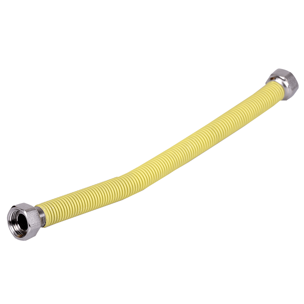 Oferte la Racord de gaz Italflexigas, FF, inox, galben, flexibil, extensibil, 1/2 inch, 30 – 60 cm