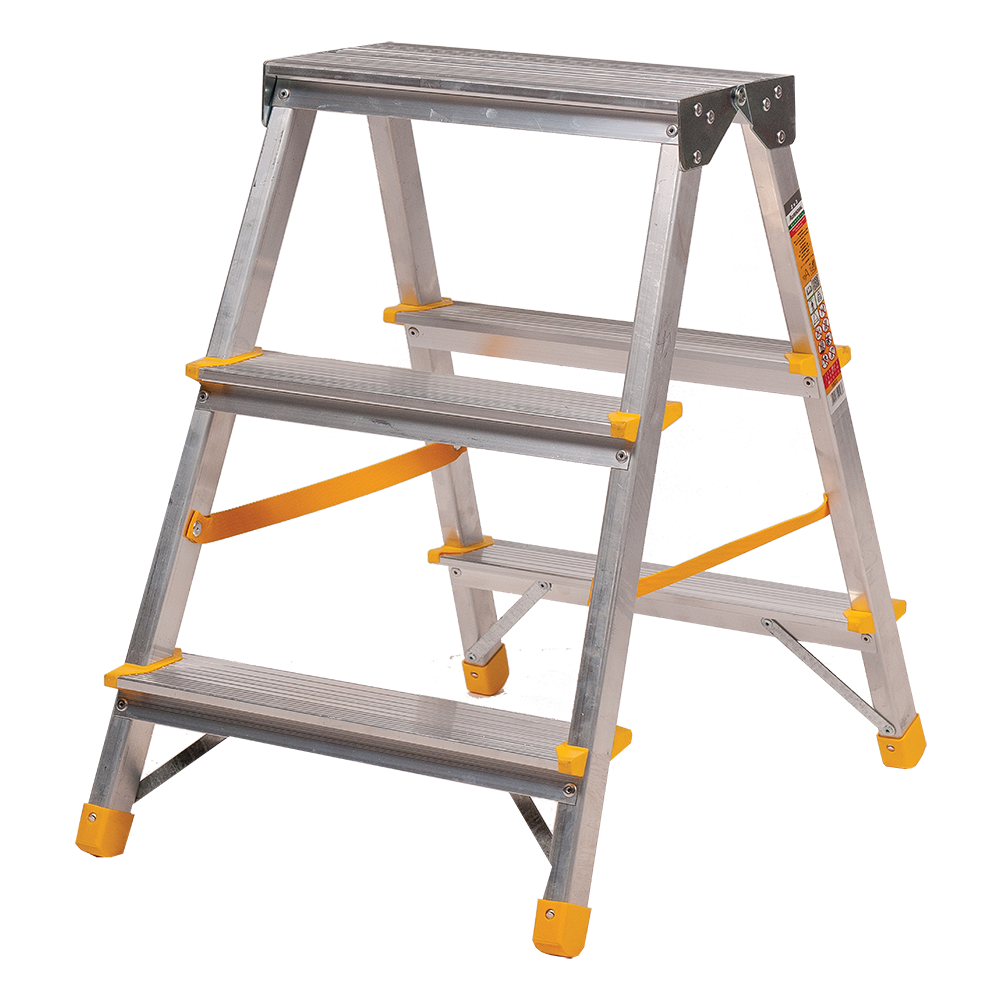 Oferte la Scara aluminiu, Eurostil, 2 tronsoane, 3 trepte