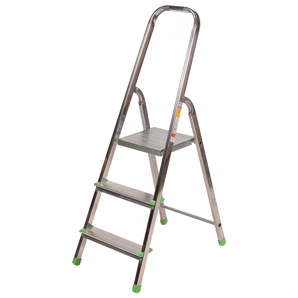 Oferte la Scara  aluminiu, fixa, 2 tronsoane, 1 x 3 trepte 