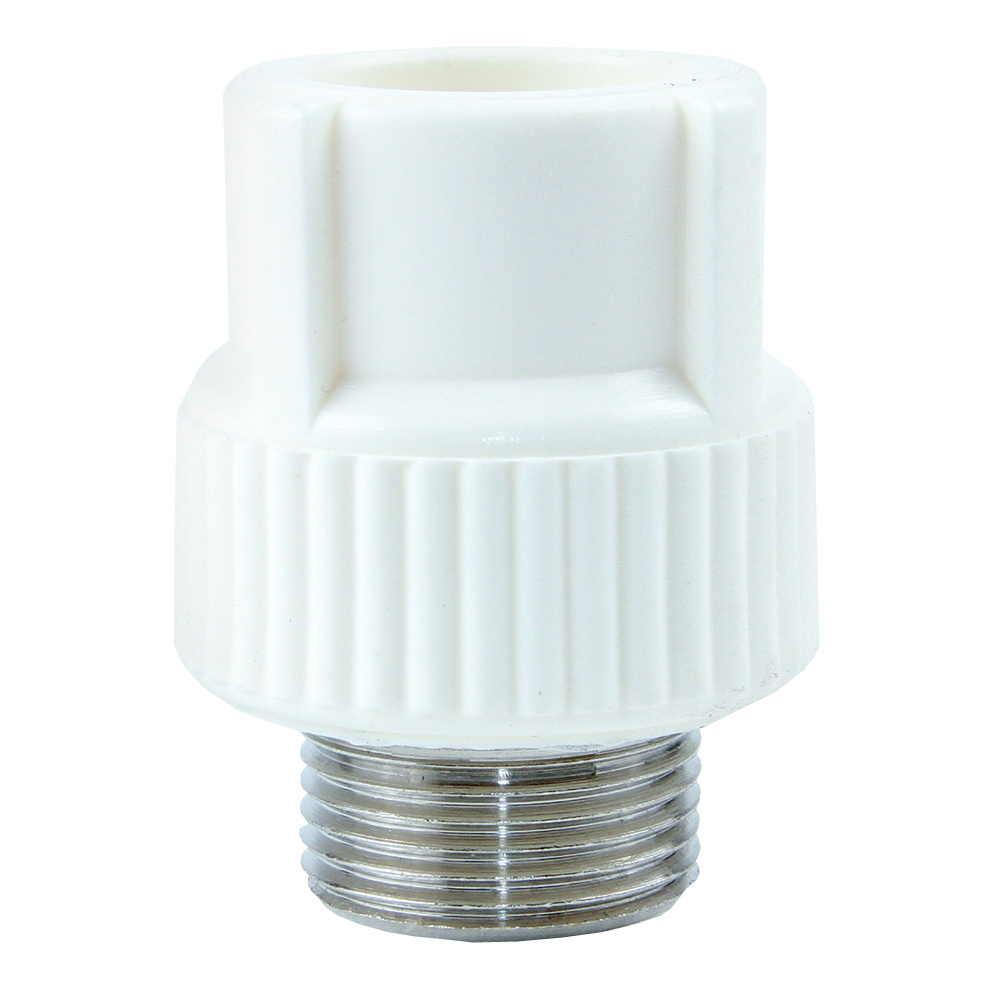 Oferte la Mufa PPR 25 mm Vesbo, 3/4, filet exterior, alb