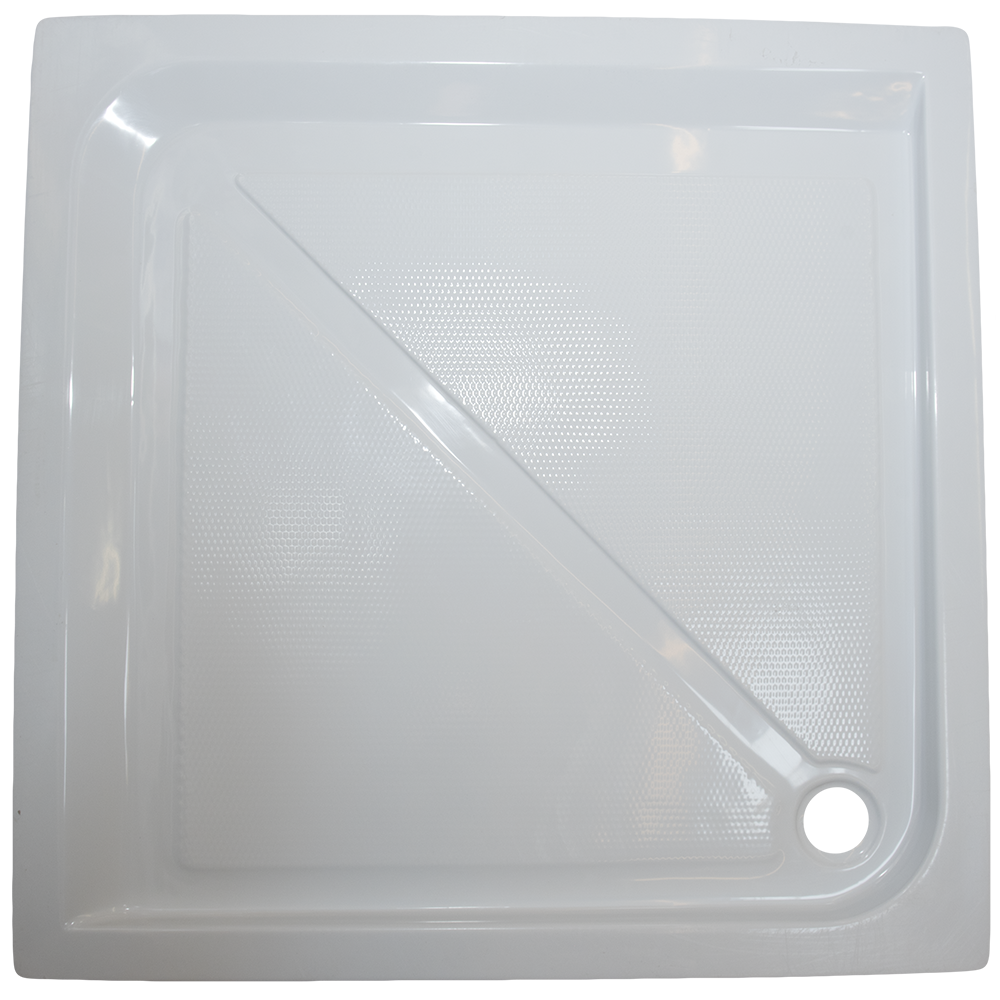Oferte la Cadita de dus Fibrex, acril sanitar, patrata, 90 x 90 x 13 cm