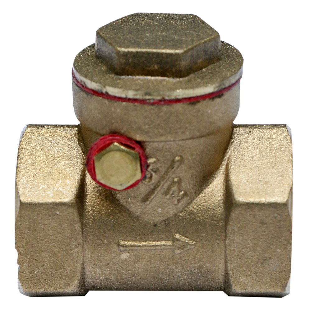 Oferte la Clapeta de sens Termosanitar, alama, galben, 3/4 inch