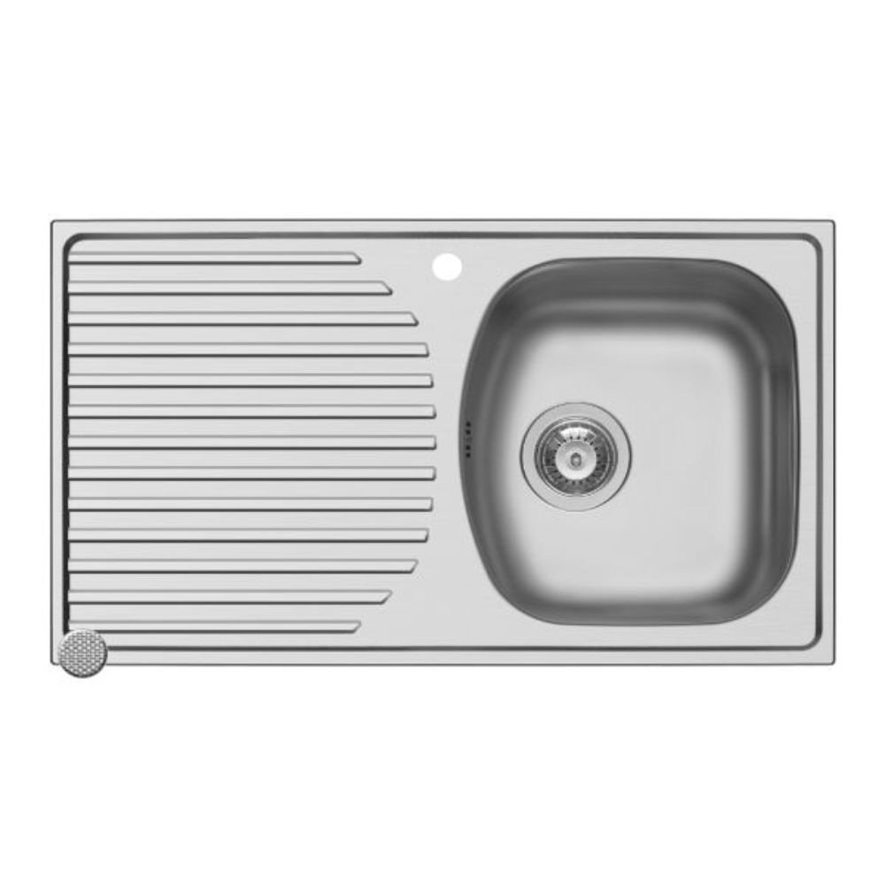 Oferte la Chiuveta bucatarie Pyramis Inset, inox, 1 cuva dreapta, 780 x 440 mm