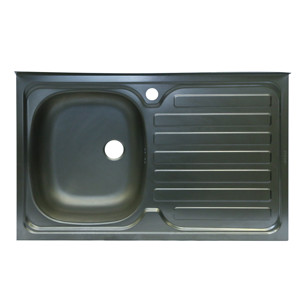 Oferte la Chiuveta bucatarie Pyramis Onset, inox, texturat, 1 cuva stanga, 800 x 500 mm