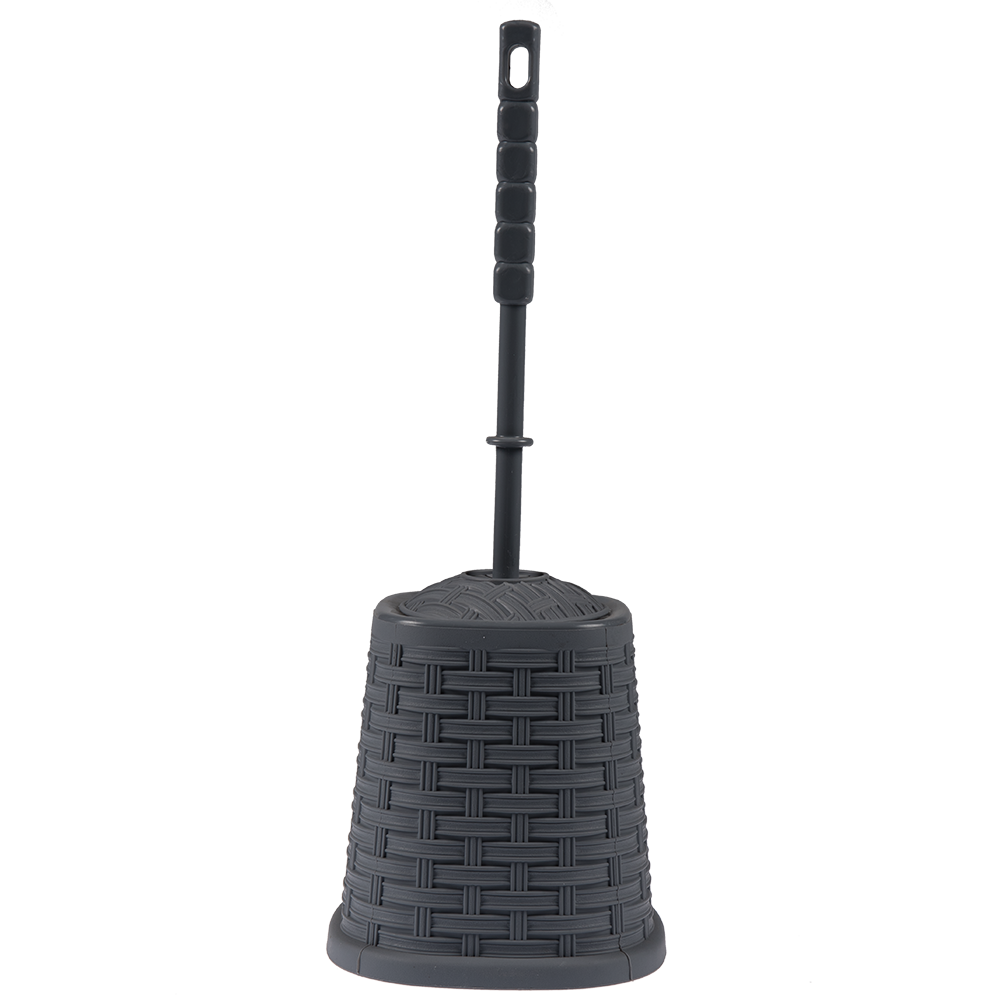 Oferte la Perie WC Inaplast, plastic, negru, 14.8 x 14.8 x 39.2 cm