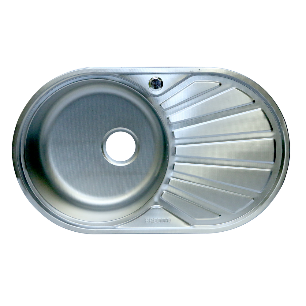 Oferte la Chiuveta bucatarie Freddo SN9004, inox, 1 cuva stanga, anticalcar, 760 x 480 mm